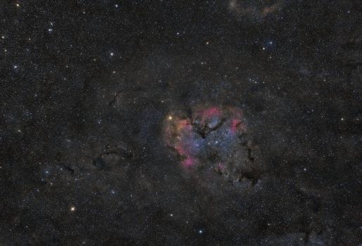 Granat Star IC1396 Nebula